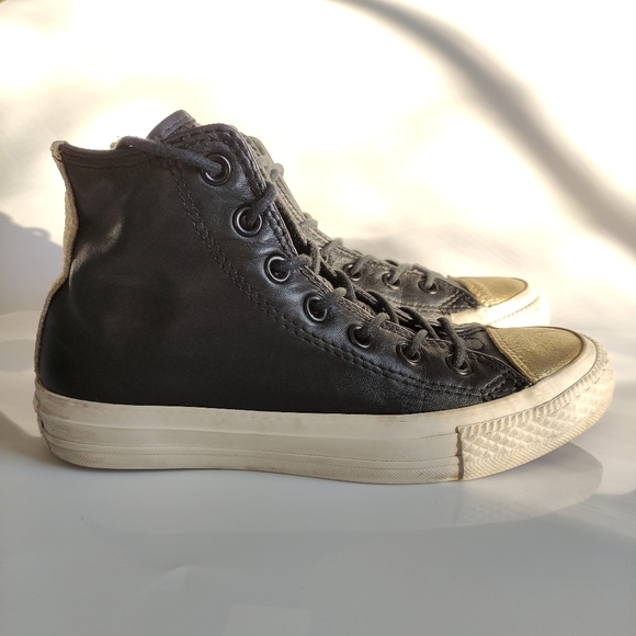 Converse Leather Lambskin High Tops Rare Chinese New Year Edition Sz 6 - Picture 4 of 11